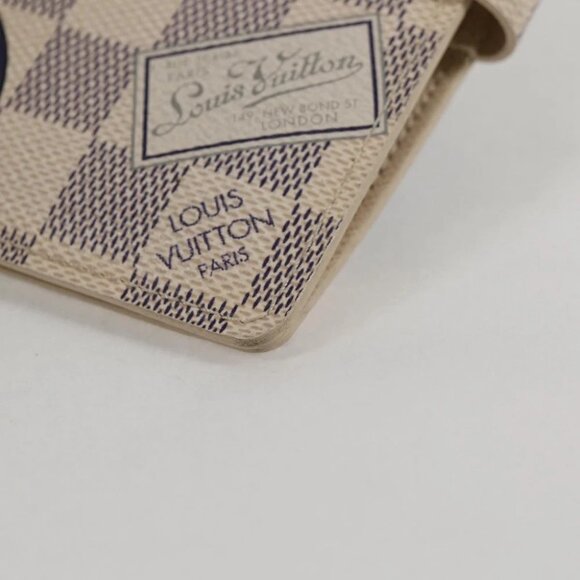 LOUIS VUITTON Damier Azur patch Agenda PM Day Planner Cover - Picture 10 of 16